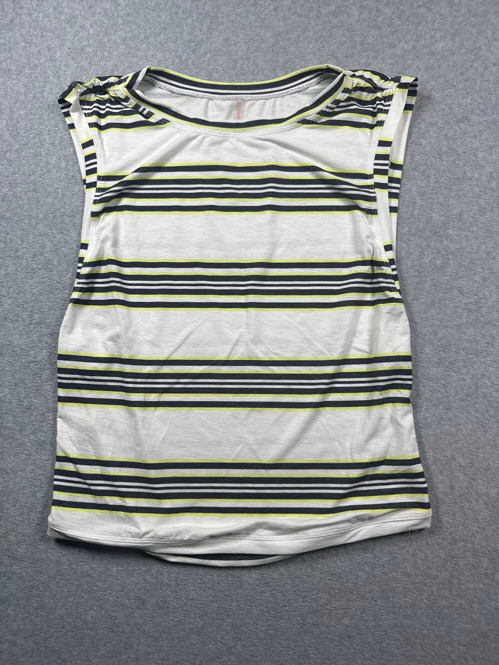 FP Movement Free People Tank Top Women's Large Multicolor Striped Sport Mode